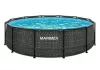 Marimex FLORIDA RATAN bazen 3,66 x 1,22 m za filtraciju