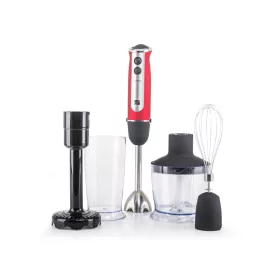 Mixér G21 VitalStick 800 W, čierny/červený