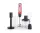 Mixér G21 VitalStick 800 W, čierny/červený