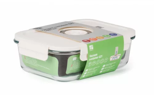 Vákuová nádoba na potraviny G21 1480 ml, sklo