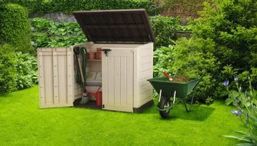 Kerti box Keter STORE-IT-OUT MAX CRT bézs / barna