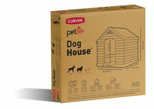 Curver Dog House  kutyaház, szürke