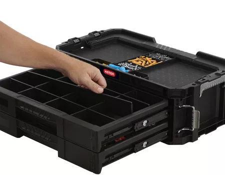 Keter Connect doboz, 2 fiók