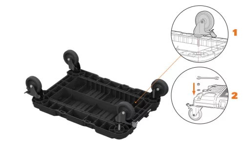 Keter ROC Pro Gear 2.0 Dolly kocsi