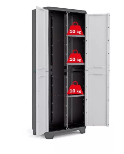 Keter Linear Utility szekrény, sérült csomagolás