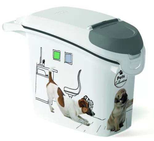 Curver Dogs állateledel tároló tartály , 6kg / 15 l