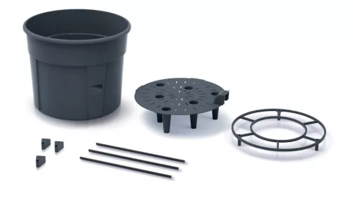 Prosperplast TOMATO GROWER kaspó paradicsom termesztésre 39,2 cm antracit