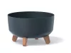 Prosperplast GRACIA LOW kaspó 38 cm antracit