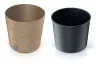Prosperplast FURU ROUND LOW ECO WOOD kaspó 25 cm naturo