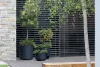 Prosperplast FURU ROUND LOW ECO WOOD kaspó 30 cm naturo