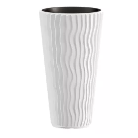 Prosperplast SANDY SLIM virágcserép fehér 39 cm