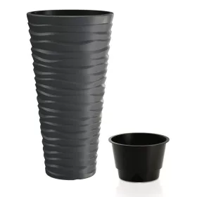 Prosperplast SAND SLIM virágcserép antracit 29,6 cm