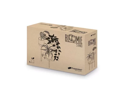 Prosperplast virágállvány Bloomie Stand szürke 42 cm