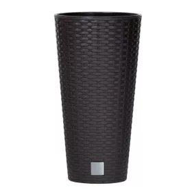   Prosperplast Rato Tubus virágcserép barna 30 cm-es betéttel