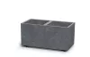 Virágcserép Prosperplast SIERRA CASE beton effect  57,7 cm szürke