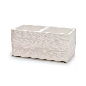   Virágtartó Prosperplast MADERA CASE eco fa 77 cm eco fehér