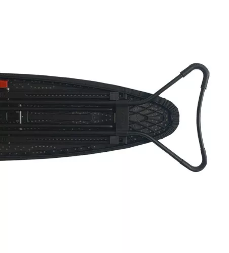 Žehliaca doska Rolser K-Surf Black Tube, 130 x 37 cm - strieborná