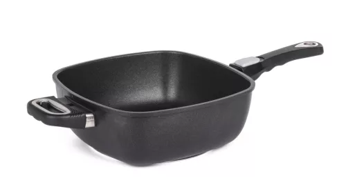 G21 Cook mély serpenyő fedéllel és levehető fogantyúval, 26 cm