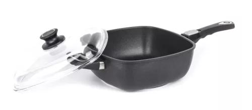 G21 Cook mély serpenyő fedéllel és levehető fogantyúval, 26 cm