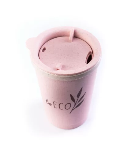 Ceașcă Eco G21 beECO Espresso 280 ml, roz