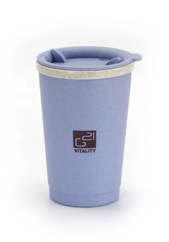 Ceașcă Eco G21 beECO Espresso 280 ml, albastră