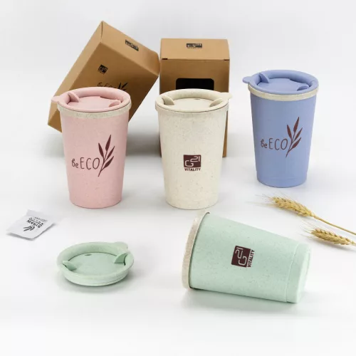 Ceașcă Eco G21 beECO Espresso 280 ml, albastră