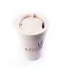 Ceașcă Eco G21 beECO Espresso 280 ml, culoare crem