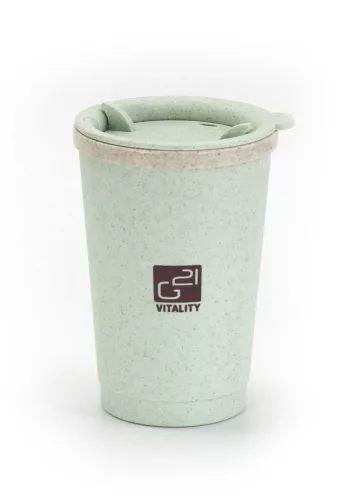 Ceașcă Eco G21 beECO Espresso 280 ml, verde