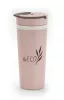 Cană ecologică G21 beECO Americano 450 ml, roz