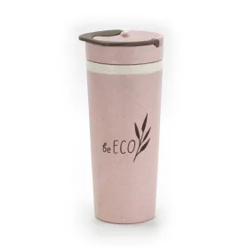 Cană ecologică G21 beECO Americano 450 ml, roz