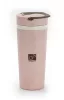 Cană ecologică G21 beECO Americano 450 ml, roz
