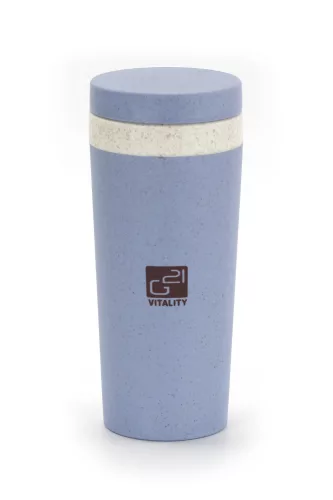 Căni ecologice G21 beECO Tour 300 ml, albastre