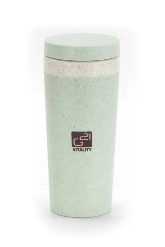Căni ecologice G21 beECO Tour 300 ml, verzi