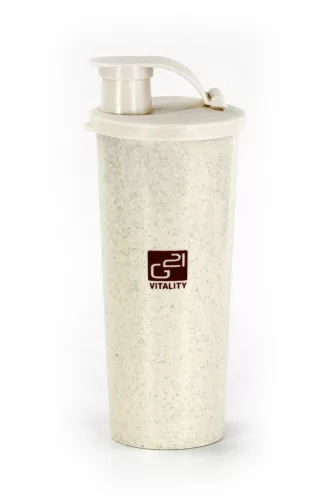 Shaker G21 beECO Fitness 450 ml, cremă
