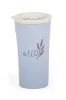 Cană ecologică G21 beECO Latte 450 ml, albastră