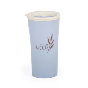 Cană ecologică G21 beECO Latte 450 ml, albastră