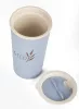 Cană ecologică G21 beECO Latte 450 ml, albastră