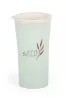 Cană ecologică G21 beECO Latte 450 ml, verde