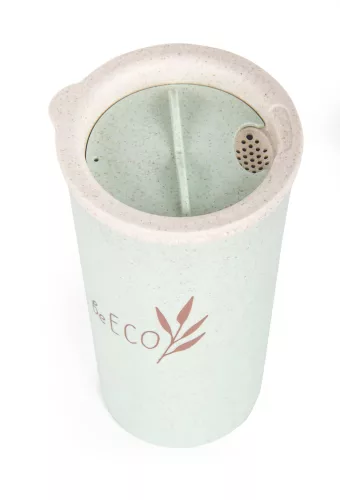Cană ecologică G21 beECO Latte 450 ml, verde