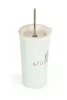 Cană ecologică G21 beECO Latte 450 ml, verde