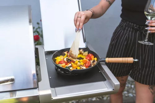 Grillszerszámok G21- grillserpenyő, öntöttvas