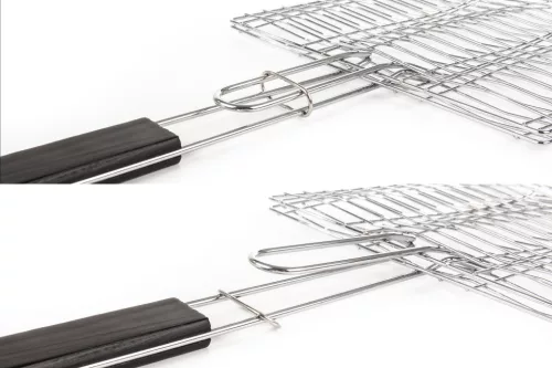 G21 grillező eszköz - rács 3 halra, rozsdamentes acél