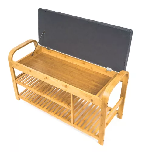 Stalak za cipele G21 90 x 33 x 50 cm, bambus