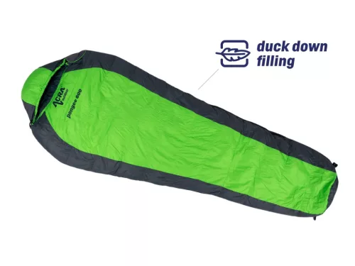 Schlafsack Acra Pongee 800 - 210 cm, Entendaunen