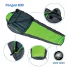 Schlafsack Acra Pongee 800 - 210 cm, Entendaunen