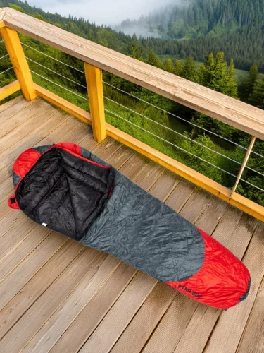 Schlafsack Acra Wyrm 800 - 225 cm, Entendaunen