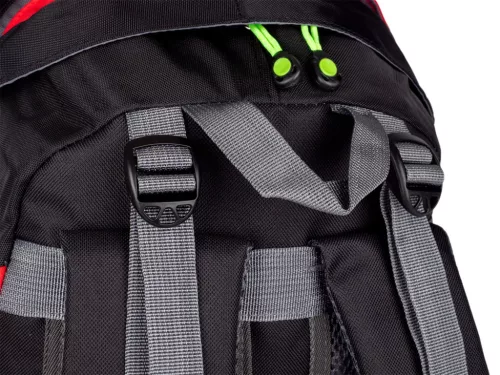 Hátizsák Acra Adventure 50 L túrázásra, piros