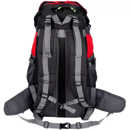 Hátizsák Acra Adventure 50 L túrázásra, piros