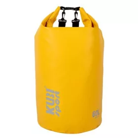 KUBIsport vízálló zsák 60 L sárga