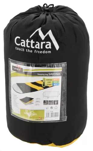 Cattara SAVONA Schlafsack im Deckenformat, 220 × 75 cm.